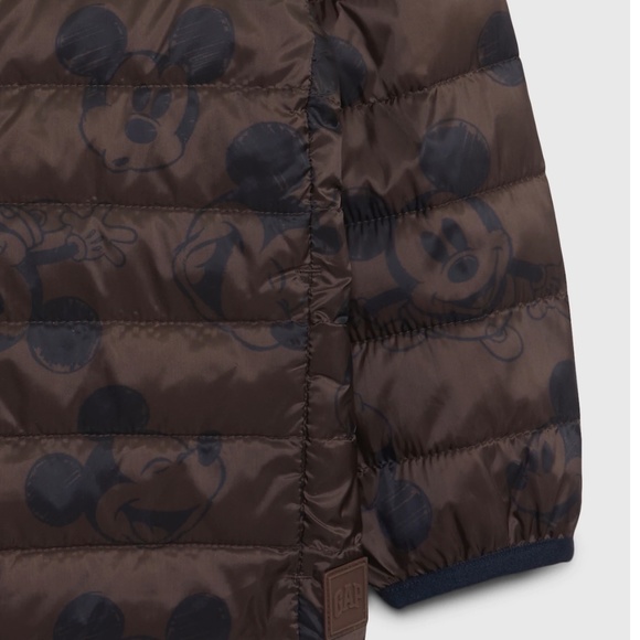 New Gap x Disney Mickey Mouse Primaloft kids jacket. Reg $100+tax. - Picture 3 of 9